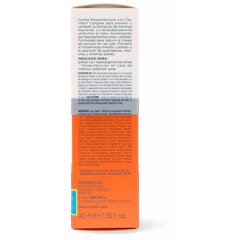 Sun System Spf50+ D-Clar Medium 40 Ml