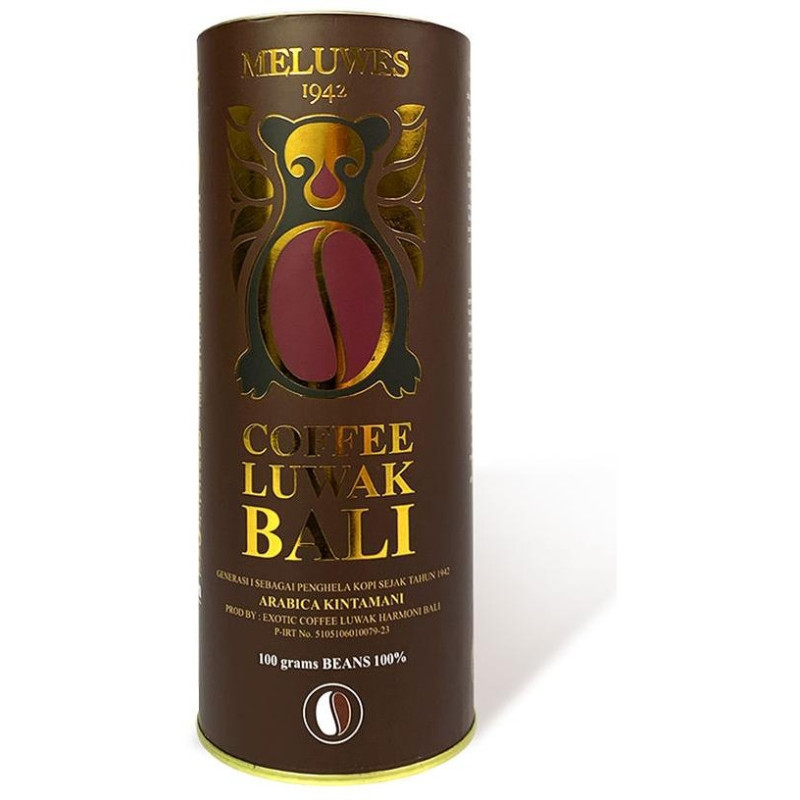 Café Kopi Luwak Bali 50% Grano 100 Gr