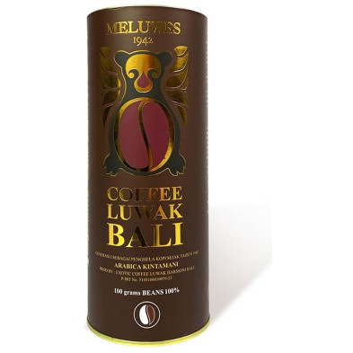 Café Kopi Luwak Bali 50% Grano 100 Gr