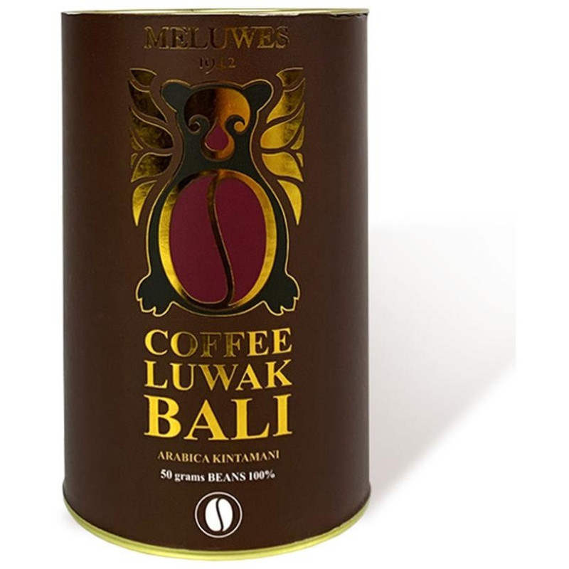 Café Kopi Luwak Bali 100% Grano 50 Gr
