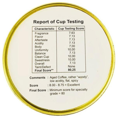 Café Kopi Luwak Bali 50% Grano 100 Gr