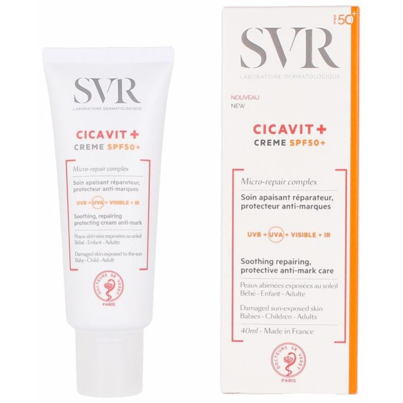 Svr Cicavit+Creme Spf50+40Ml Svr Cicavit+Creme Spf50+40Ml