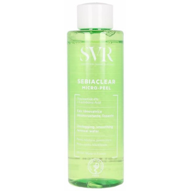 Svr Sebiaclear Micro-Peel Agua Dermatológica Desobstruyente Suavizante 150Ml