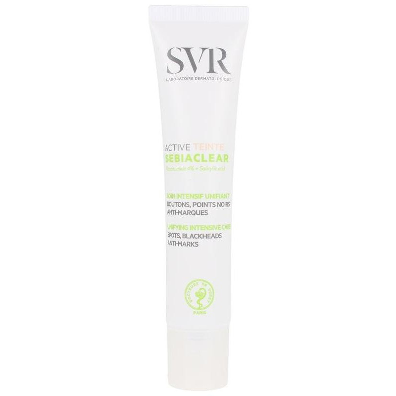Svr Sebiaclear Active Teinté Tratamiento Intensivo Unificante 40Ml Svr Sebiaclear Active Teinté Tratamiento Intensivo Unificante 40Ml