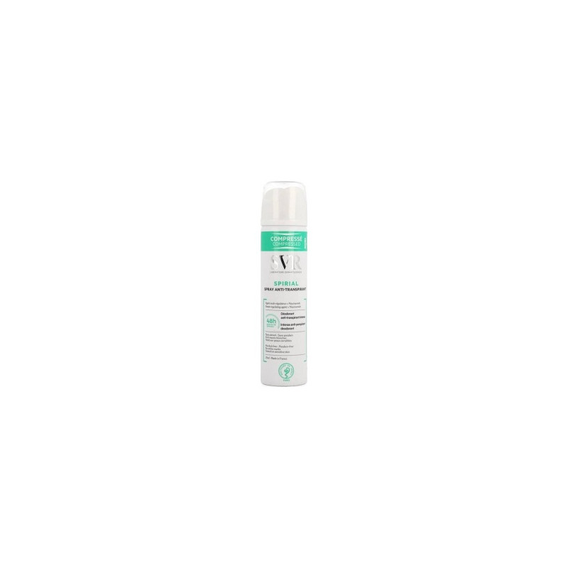 Svr Spirial Spray Desodorante Antitranspirante Intenso 48H 75Ml Svr Spirial Spray Desodorante Antitranspirante Intenso 48H 75Ml