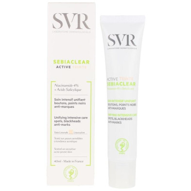 Svr Sebiaclear Active Teinté Tratamiento Intensivo Unificante 40Ml