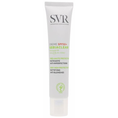 Svr Sebiaclear Crème Spf50+ Crema Solar Matificante Anti-Imperfecciones 40Ml