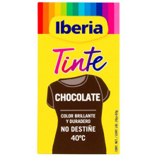 Iberia Tinte Ropa No Destiñe 40º Chocolate 70 Gr