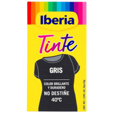 Iberia Tinte Ropa No Destiñe 40º Gris 70 Gr