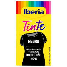 Iberia Tinte Ropa No Destiñe 40º Negro 70 Gr