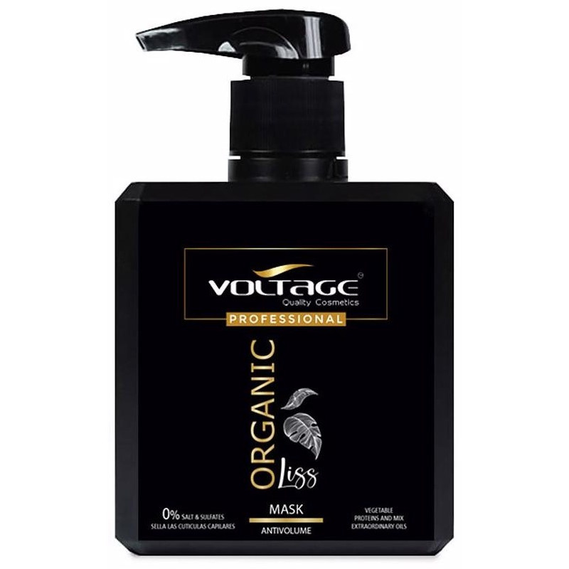 Voltage Organic Liss Macarilla Antivolumen 500Ml Voltage Organic Liss Macarilla Antivolumen 500Ml