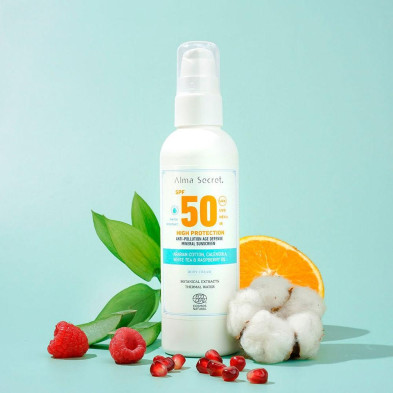 Alma Secret High Protection Crema Corporal Spf50 100Ml