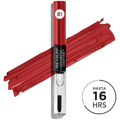 Revlon Colorstay Overtime Brillo De Labios 040 Forever Scarlet 4