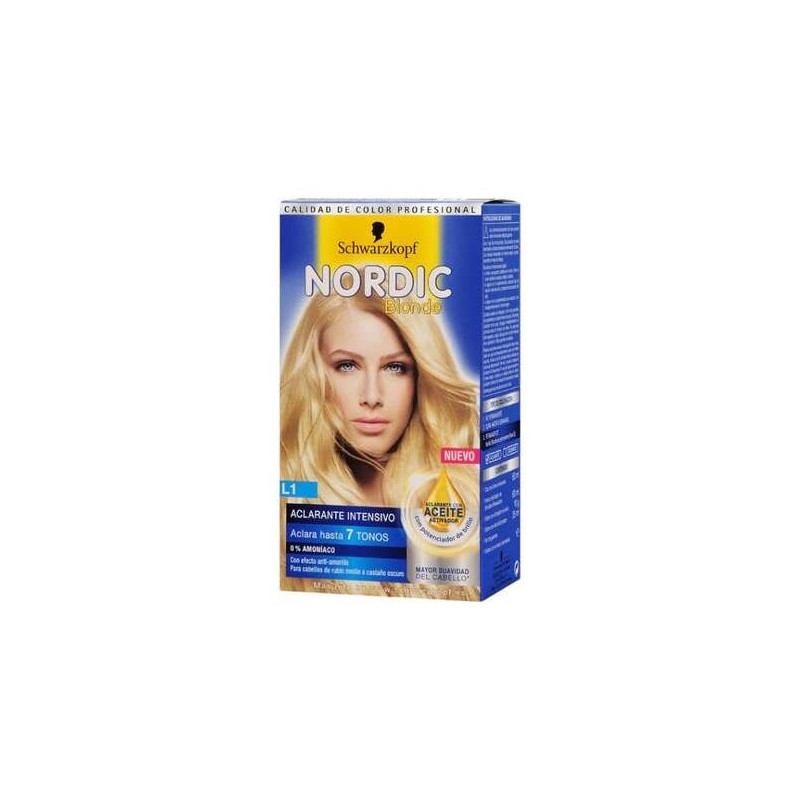Schwarzkopf Nordic Blonde L1 Aclarante Intensivo 1Ud
