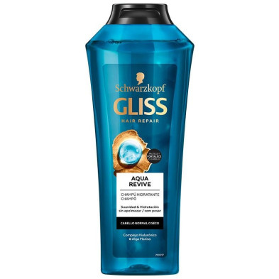 Gliss Aqua Revive Champú Hidratante 370 Ml