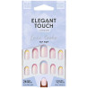 Elegant Touch Luxe Looks Nails With Glue Oval Tip Top 24Uds