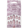 Elegant Touch Polished Colour Nails Glue Oval Mave Madness 24Uds