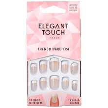 Elegant Touch Natural French Bare 124 Short 24Uds