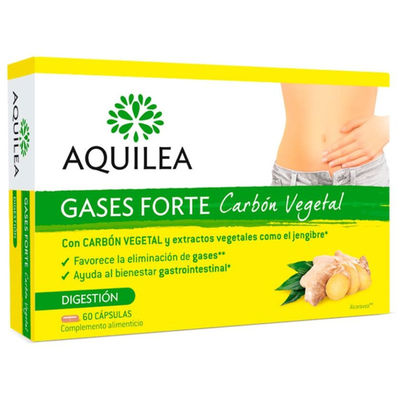 Gases Forte Carbón Vegetal 60 Cápsulas Gases Forte Carbón Vegetal 60 Cápsulas