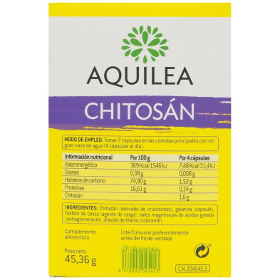 Chitosán Forte 400 Mg 90 Cápsulas