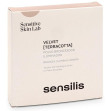 Sensilis Velvet [Terracota] Polvo Bronceador Iluminador 02 Sand Dunes 15G