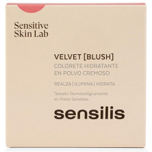 Sensilis Velvet [Blush] Colorete Hidratante En Polvo 01 Romantic Prune 10G