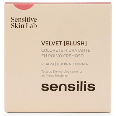 Sensilis Velvet [Blush] Colorete Hidratante En Polvo 01 Romantic Prune 10G