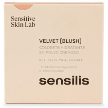 Sensilis Velvet [Blush] Colorete Hidratante En Polvo 02 Sweet Coral 10G