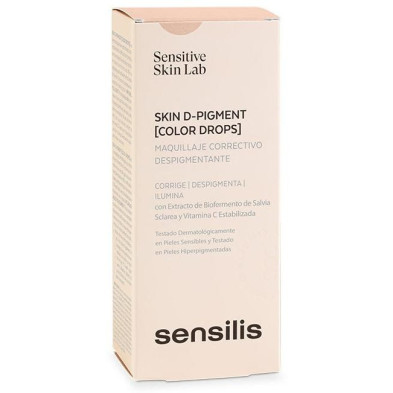 Skin D-Pigment [Color Drops] Maquillaje Corrector Despigmentante Beige Rose 30 Ml