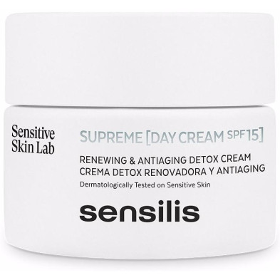 Supreme Crema De Día Spf15+ Detox Renovadora Y Antiaging 50 Ml