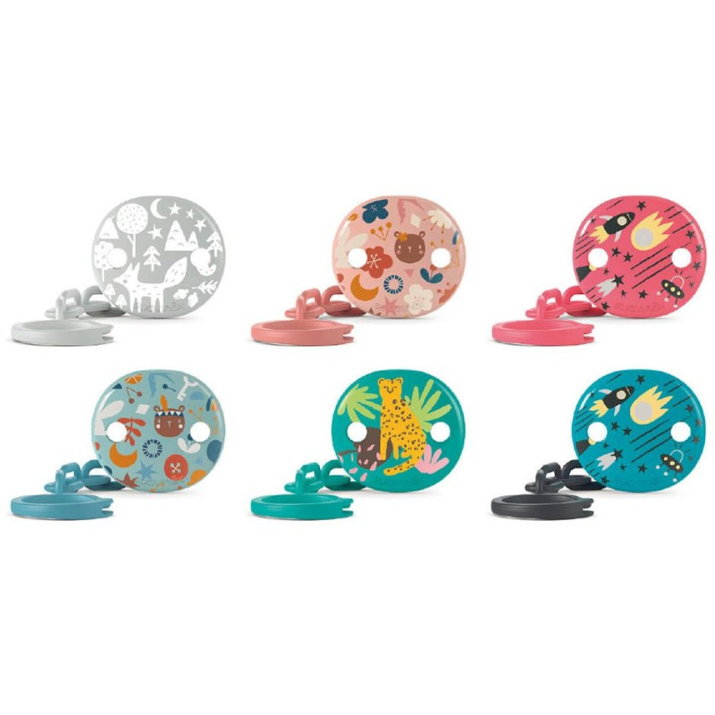 Prints Broche Pinza Cadenita Ovalado 1 U