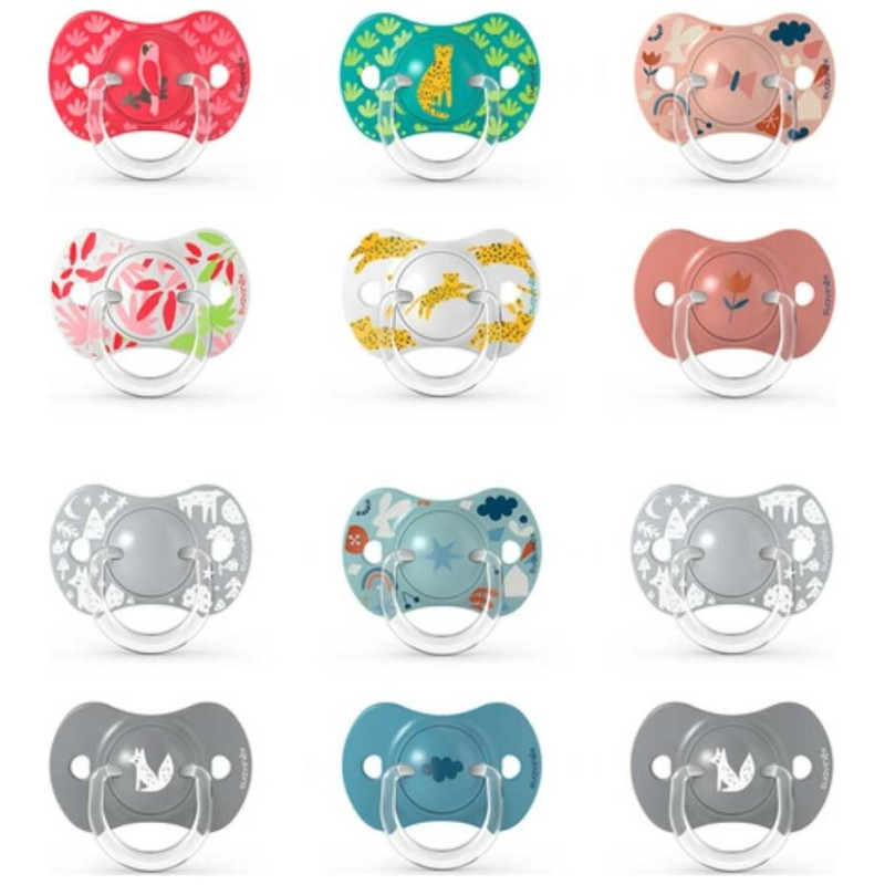 Suavinex Chupete Fisio Sx Pro Silicona 6-18M 2Uds