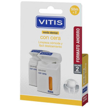 Vitis Seda Dental Con Cera Duo 2 U