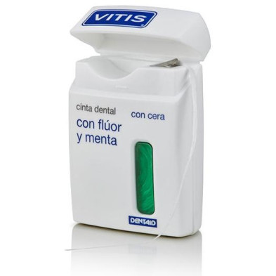 Vitis Cinta Dental Con Cera, Flúor Y Menta 2X50Cm