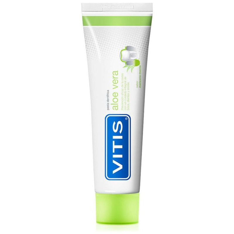 Aloe Vera Pasta Dentífrica Manzana Menta 100 Ml Aloe Vera Pasta Dentífrica Manzana Menta 100 Ml