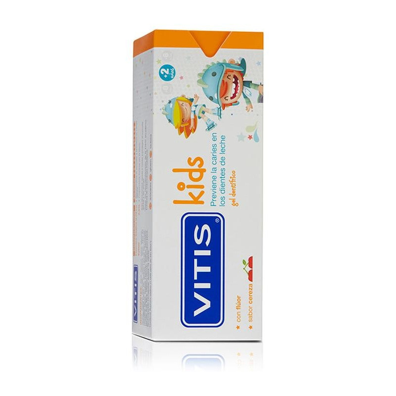 Kids Gel Dentífrico Con Flúor Cereza 50 Ml Kids Gel Dentífrico Con Flúor Cereza 50 Ml