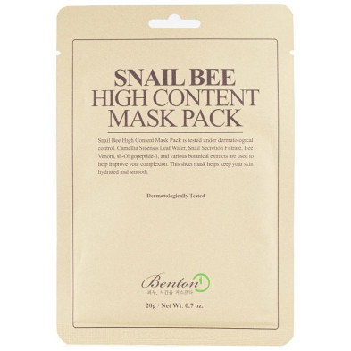 Snail Bee High Content Mask 20 Ml