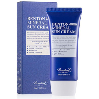 Benton Skin Fit Mineral Sun Cream Spf50+ 50Ml