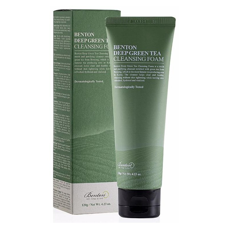 Benton Deep Green Tea Cleansing Foam 70Ml