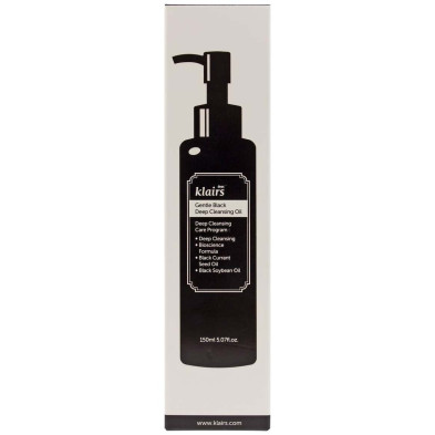 Klairs Gentle Black Aceite Limpiador Profundo 150Ml
