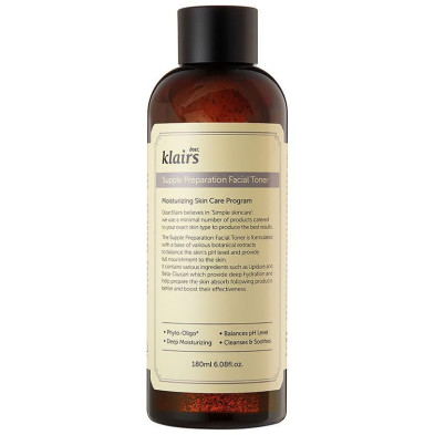 Klairs Tónico Facial Pieles Sensibles 180Ml