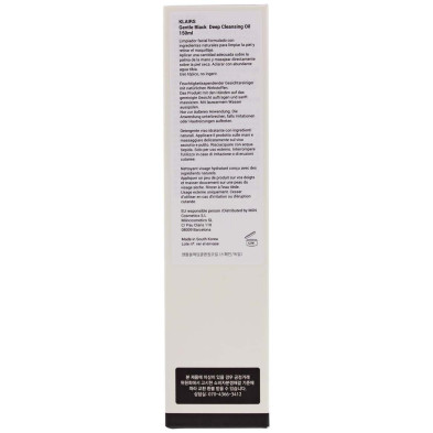 Klairs Gentle Black Aceite Limpiador Profundo 150Ml