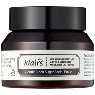 Klairs Gentle Black Sugar Facial Polish Exfoliante 110G