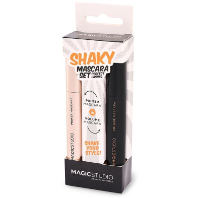 Magic Studio Shaky Primer Y Volume Mascara Set 2Uds