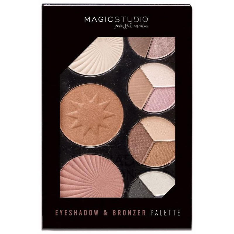Magic Studio Eyeshadow Y Bronzer Palette 23G