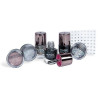 Black Crystals Nail Lote 7 Pz Black Crystals Nail Lote 7 Pz