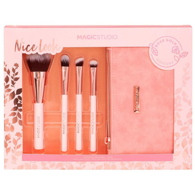 Rose Gold Brushes Lote 5 Pz