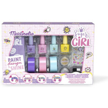 Super Girl Nails Y Bracelet Lote 13 Pz