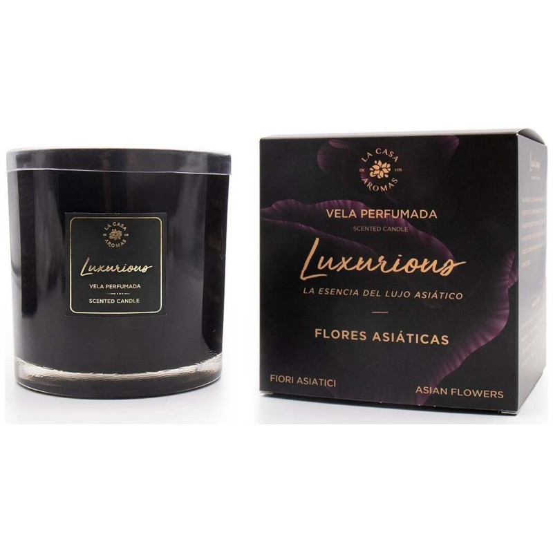 La Casa De Los Aromas Luxurious Vela Perfumada Flores Asiáticas 650G