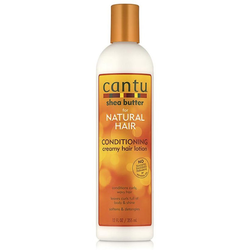 Cantu Shea Butter Natural Hair Conditioning Creamy Hair Loción 355Ml